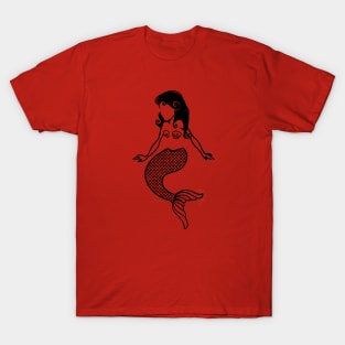mermaid skecth T-Shirt